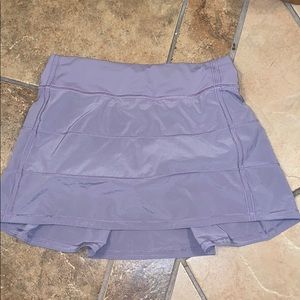 Lulu lemon grey-purple skirt size 4 Tall